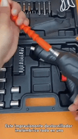Kit Destornillador Eléctrico Multifuncional